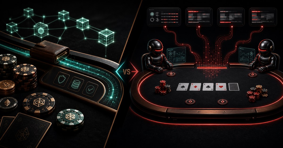 AI poker platform comparison highlighting CoinPoker crypto rules and Open Poker bot tables